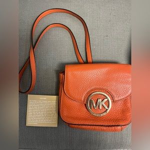 Michael Kors Cross Body Burnt Orange